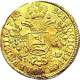 1 червонец 1712, D-L-G, голова большая