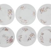 Русские фарфоровые тарелки с ручной росписью Кузнецова