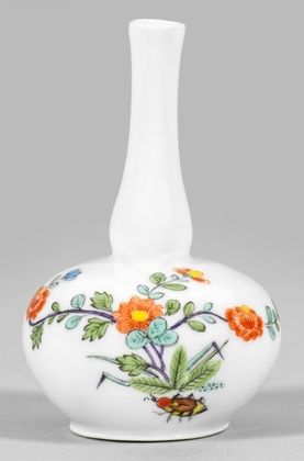 Early Meissen Augustus Rex miniature vase