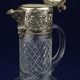 LUXURIOUS SILVER DECANTER IN HISTORISM STYLE