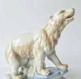 Карандашница Белый медведь