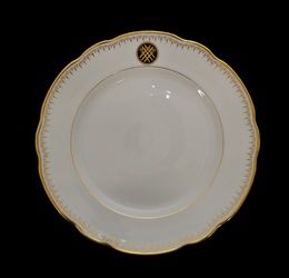 Редкий набор тарелок из коллекции Великого князя Михаила Михайловича