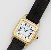 Дамские наручные часы Cartier "Santos Dumont" 1979 года.