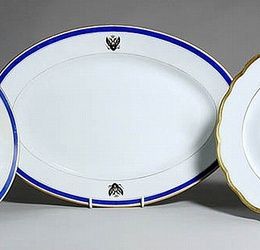 Русский фарфор XIX-XX веков: тарелки и сервировочные изделия