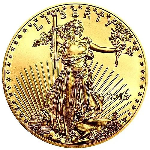 5 долларов 2018, Американский золотой Орёл (American Gold Eagle) [США]