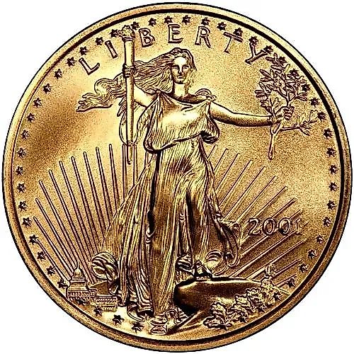 10 Dollars 2001, American Eagle [USA]