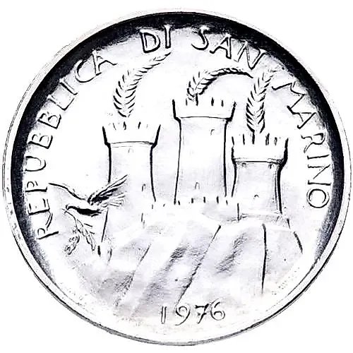 500 лир 1976, социальное обеспечение [Сан-Марино]