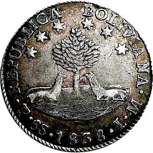 8 суэльдо 1827-1840 [Боливия]
