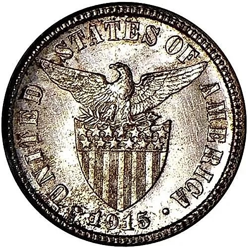 10 Centavos 1915 [Philippines]
