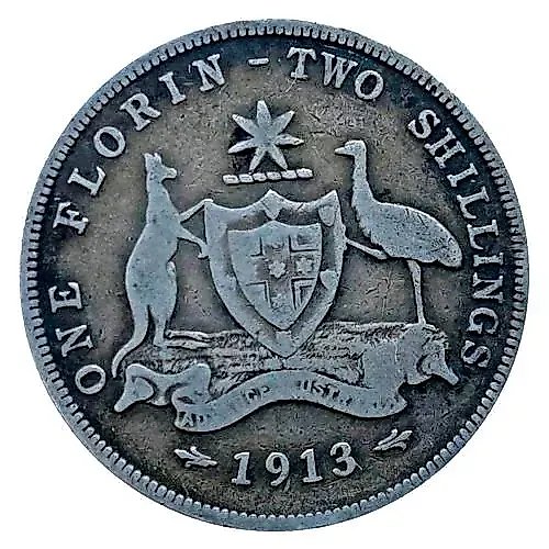 2 шиллинга 1913 [Австралия]