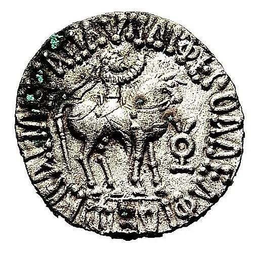 Tetradrachm 55-65, Abdagases I [Indo-Parthian Kingdom / Persia]