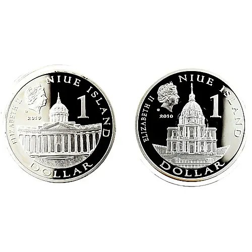 Набор Монет "Великие Полководцы" 2010