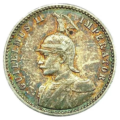 1/4 рупии 1913, J, знак монетного двора "J" — Гамбург [Германская Восточная Африка]