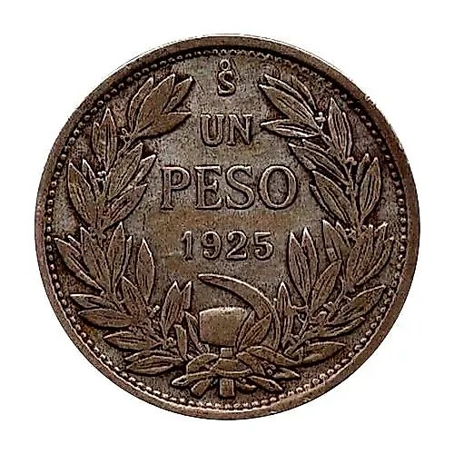 1 песо 1925 [Чили]