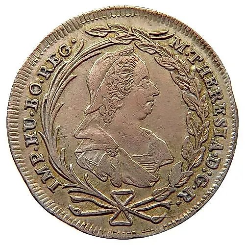 10 Kreuzer 1770-1780, Maria Theresa - Hall in Tirol [Austria]