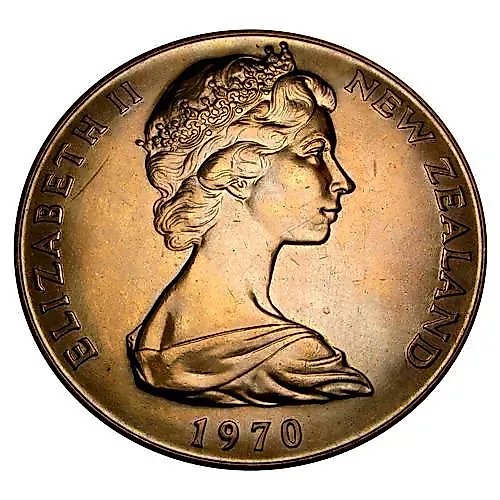 1 доллар 1970, гора [Новая Зеландия]
