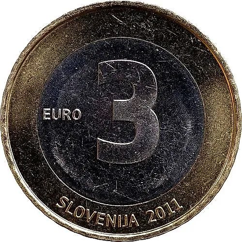 3 Euro 2011, 20 Years of Independence [Slovenia]