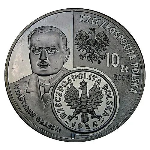 10 Zlotych 2004, History of the Zloty [Poland] Proof