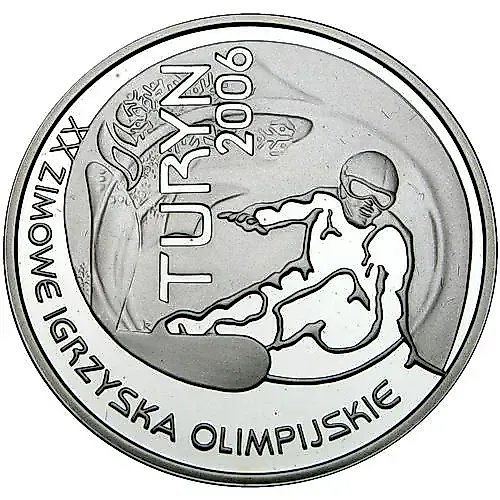 10 Zlotych 2006, Turin, Snowboard [Poland]