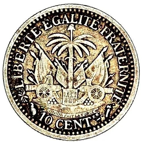 10 сантимов 1890 [Гаити]