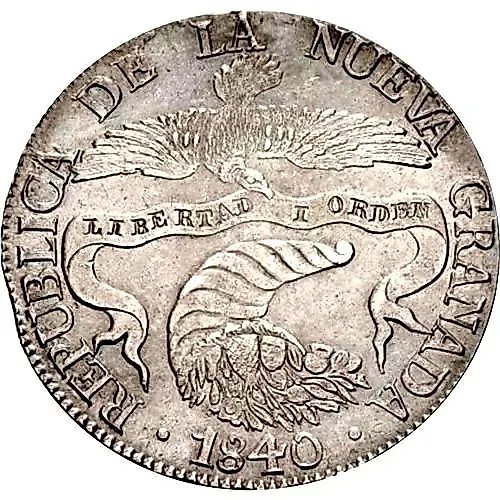 8 реалов 1839-1846 [Колумбия]