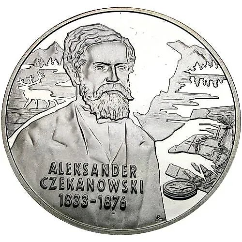 10 Zlotych 2004, Czekanowski [Poland] Proof