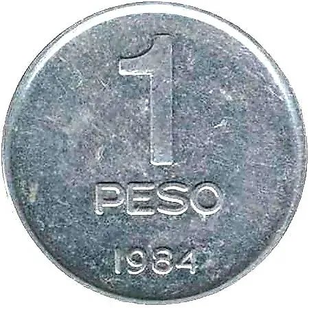 1 песо 1984 [Аргентина]
