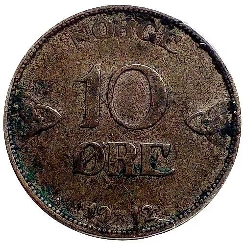 10 эре 1912 [Норвегия]