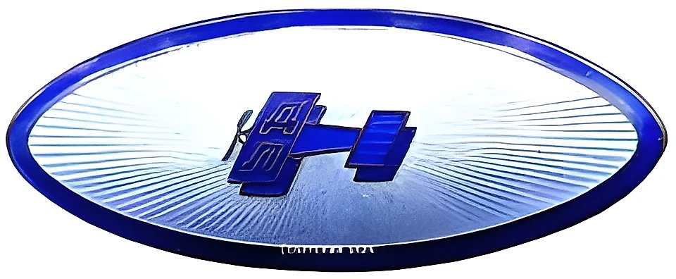 Знак-эмблема ДОБРОЛЕТа [тип 4]