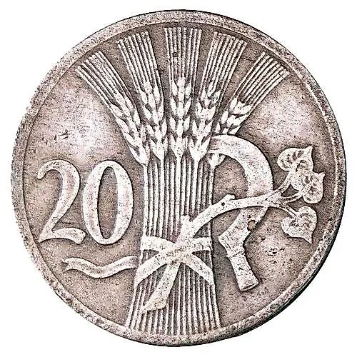 20 геллеров 1941 [Чехия / Протекторат Богемии и Моравии]