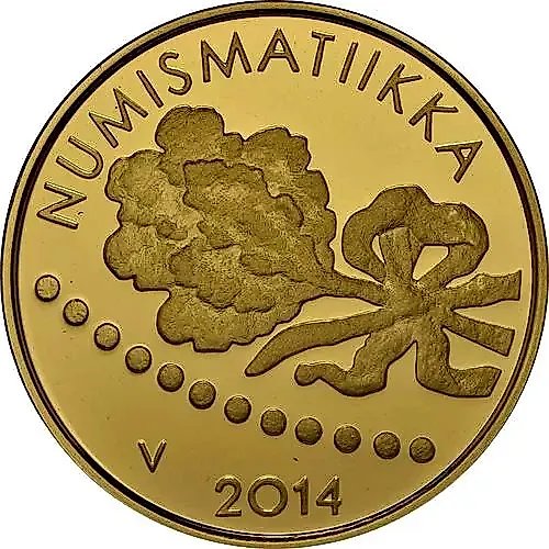100 евро 2014, нумизматика [Финляндия] Proof
