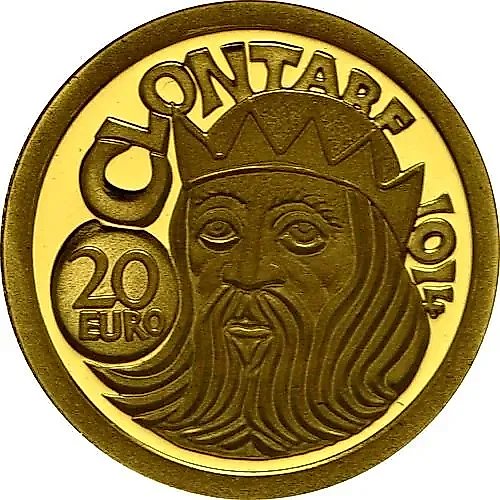 20 Euro 2014, Battle of Clontarf [Ireland] Proof