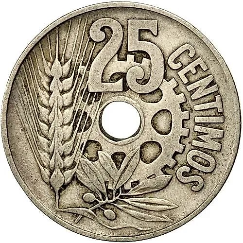 25 сентимо 1934 [Испания]