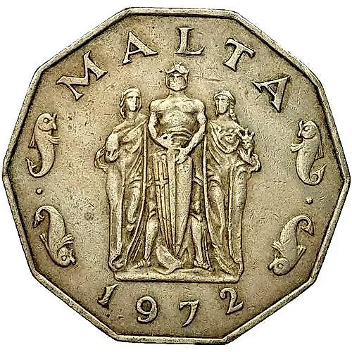 50 центов 1972 [Мальта]