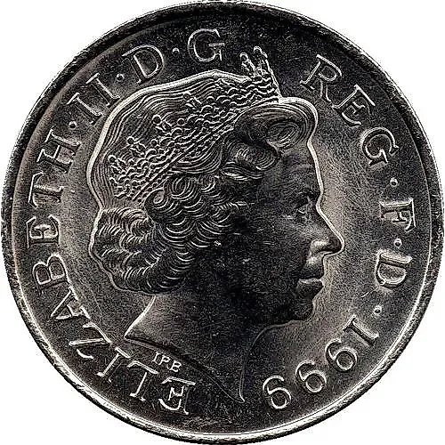 5 Pounds 1999, Millennium [United Kingdom]