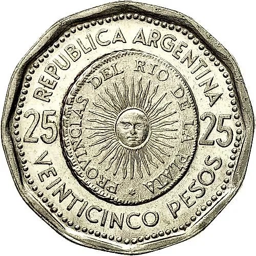 25 Pesos 1964 [Argentina]