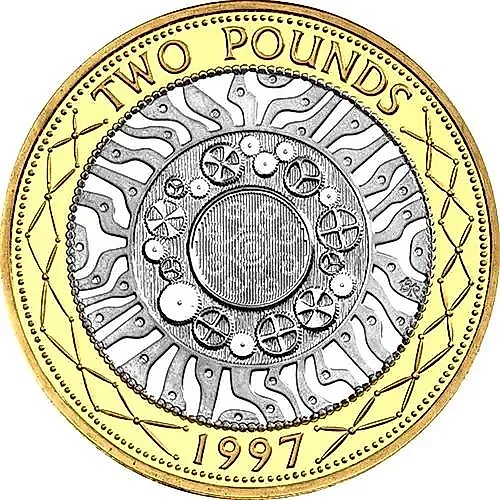 2 Pounds 1997 [United Kingdom]