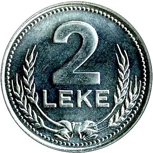 2 Lekë 1989 [Albania]