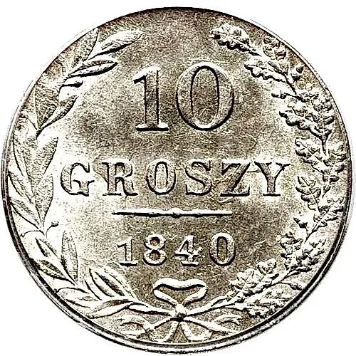 10 Groszy 1840, MW