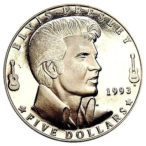 10 долларов 1993, Элвис Пресли [Маршалловы Острова]