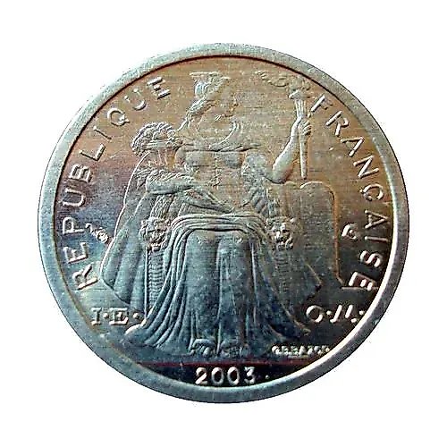 1 франк 2003 [Французская Полинезия]