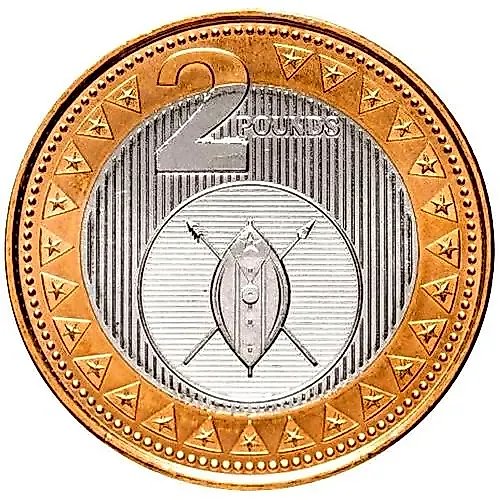 2 Pounds 2015 [South Sudan]