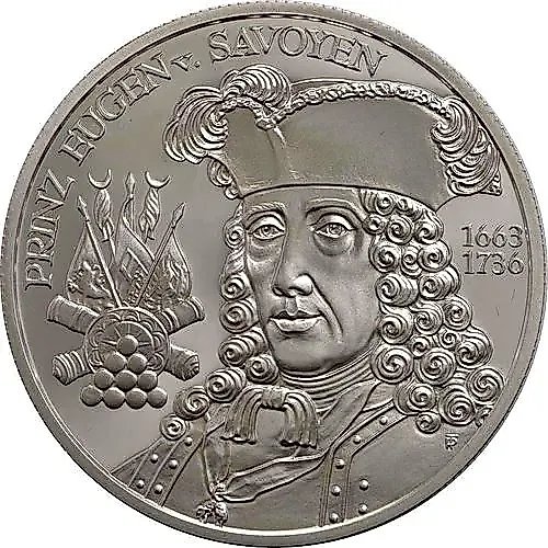 20 Euro 2002, Eugene of Savoy [Austria]