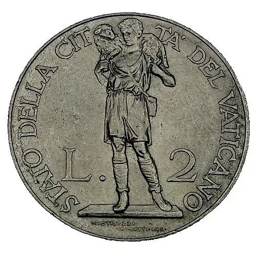 2 лиры 1931 [Ватикан]