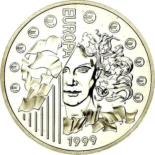 6.55957 франков 1999, Стили искусства Европы - Европа [Франция]