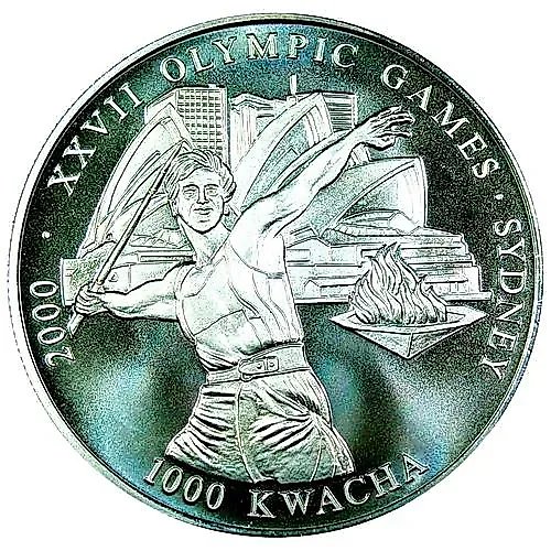 1000 квач 2000, XXVII летние Олимпийские игры, Сидней 2000 [Замбия]