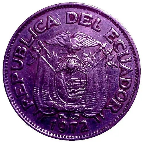 20 Centavos 1972 [Ecuador]