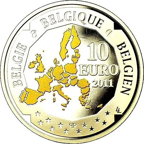 10 евро 2011, Глубоководные исследования [Бельгия]