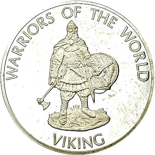 10 Francs 2009-2010, Warriors of the World - Viking [Democratic Republic of the Congo]