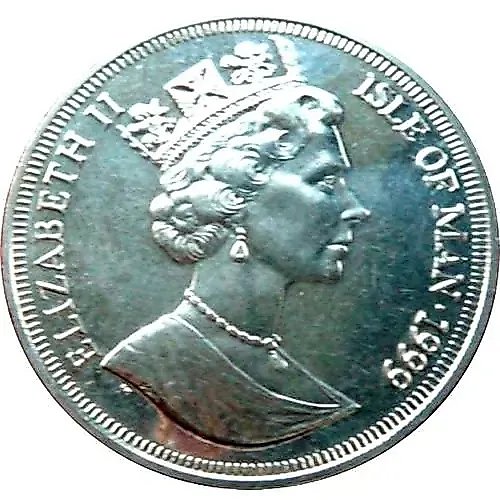 1 крона 1999, Американская Гражданская Война 1865 [Остров Мэн]